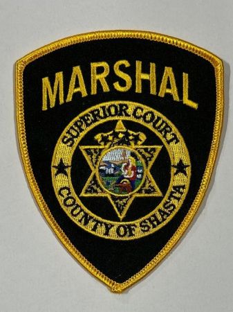 SHASTA COUNTY MARSHAL'S OFFICE Shoulder Patch